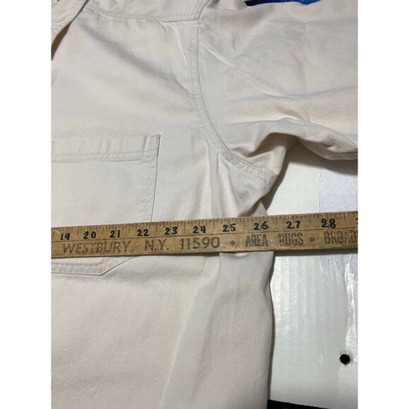 Vintage Levi’s Beige Button-Up Shirt – Long Sleeve – Size 2XL –26x32 – - Picture 4 of 9